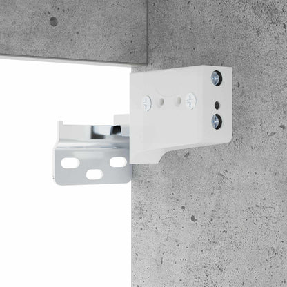 Bathroom Cabinet In-between Concrete Grey 30 x 41 x 50 cm
