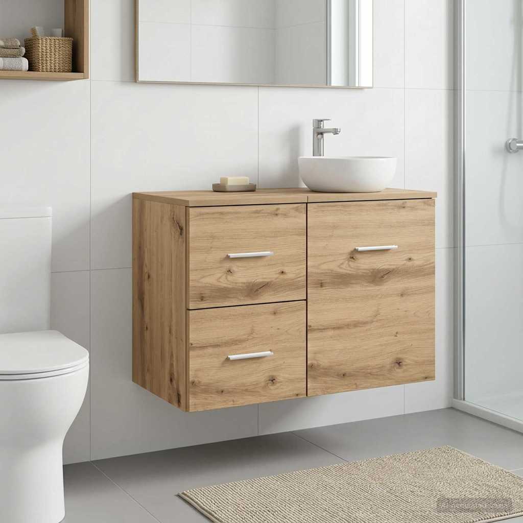 Bathroom Cabinet In-between Old Wood 30 x 41 x 50 cm