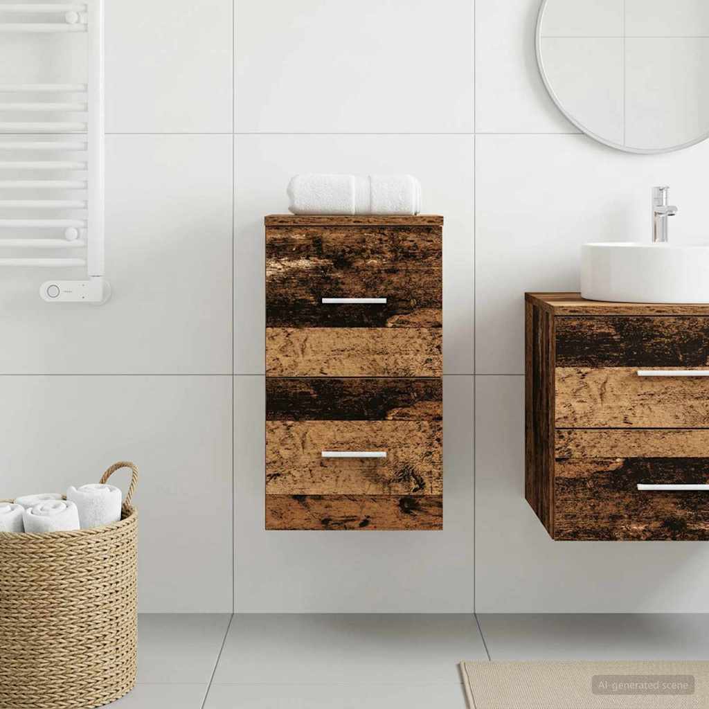 Bathroom Cabinet In-between Artisan Oak 30 x 41 x 50 cm