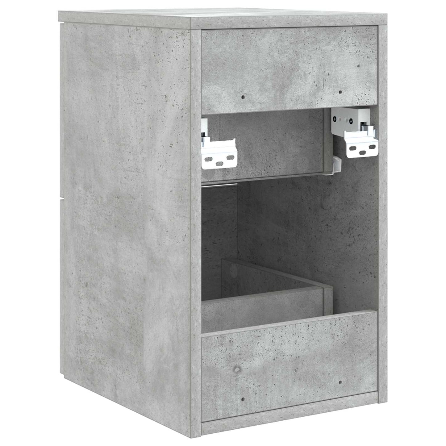 Bathroom Cabinet In-between Concrete Grey 30 x 44.5 x 50 cm