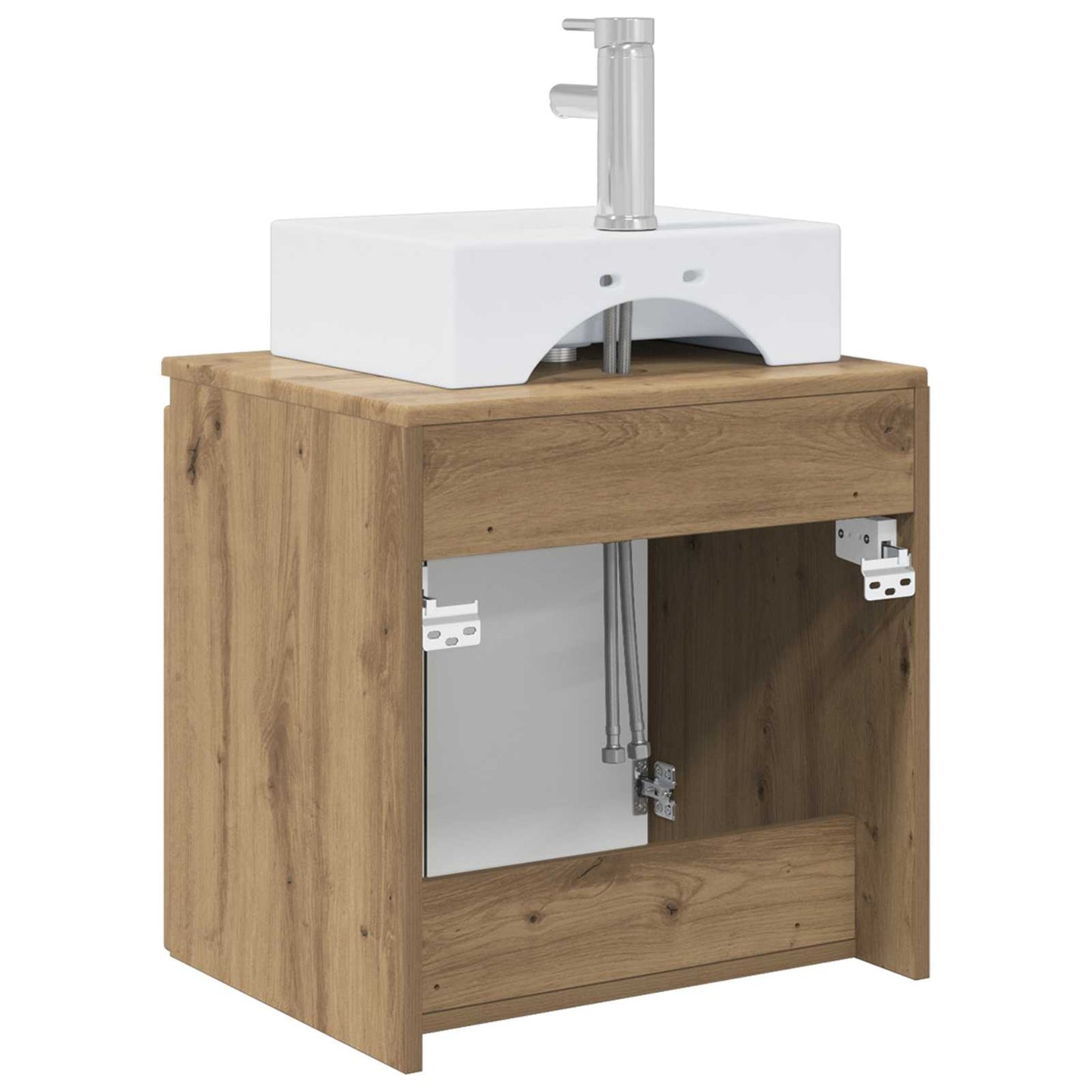 Wall-Mounted Sink Vanity Artisan Oak 49.5 x 41 x 62.5 cm