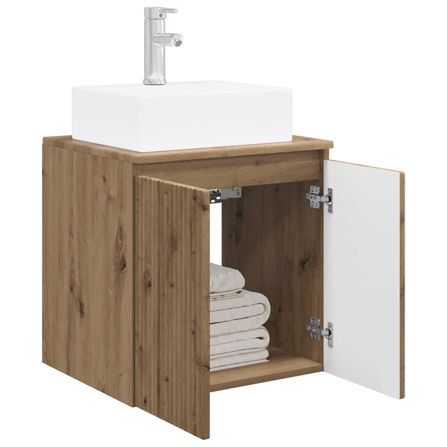Wall-Mounted Sink Vanity Artisan Oak 49.5 x 41 x 62.5 cm