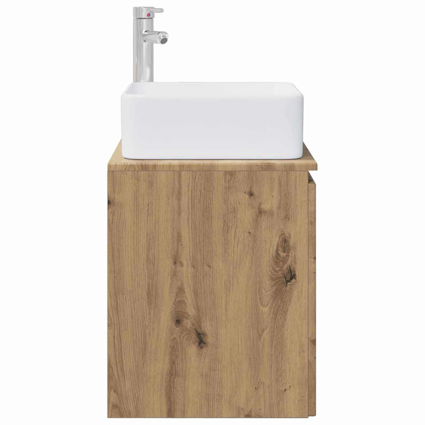 Wall-Mounted Sink Vanity Artisan Oak 53 x 35 x 63 cm