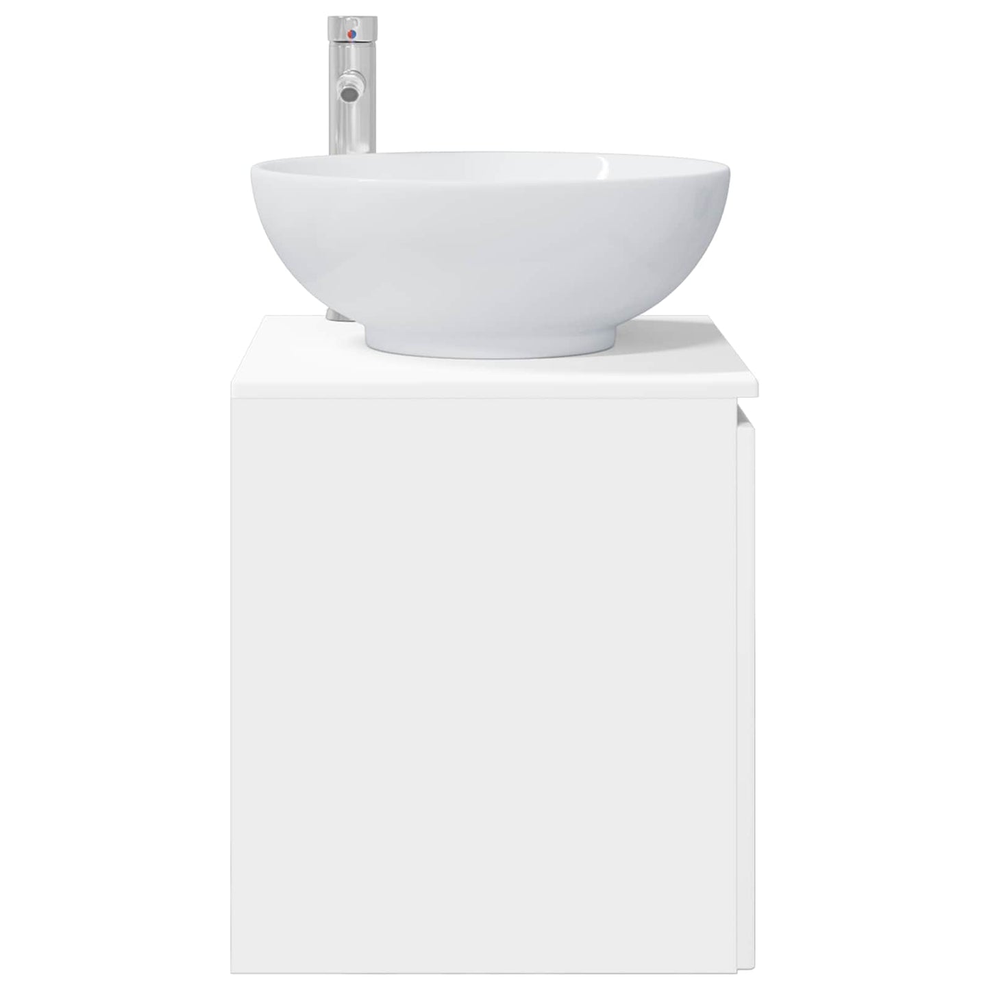 Wall-Mounted Sink Vanity White 49.5 x 44.5 x 65 cm