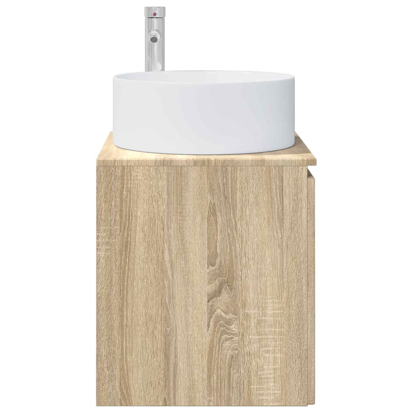 Wall-mounted Sink Vanity Sonoma Oak 49.5 x 44.5 x 65.5 cm