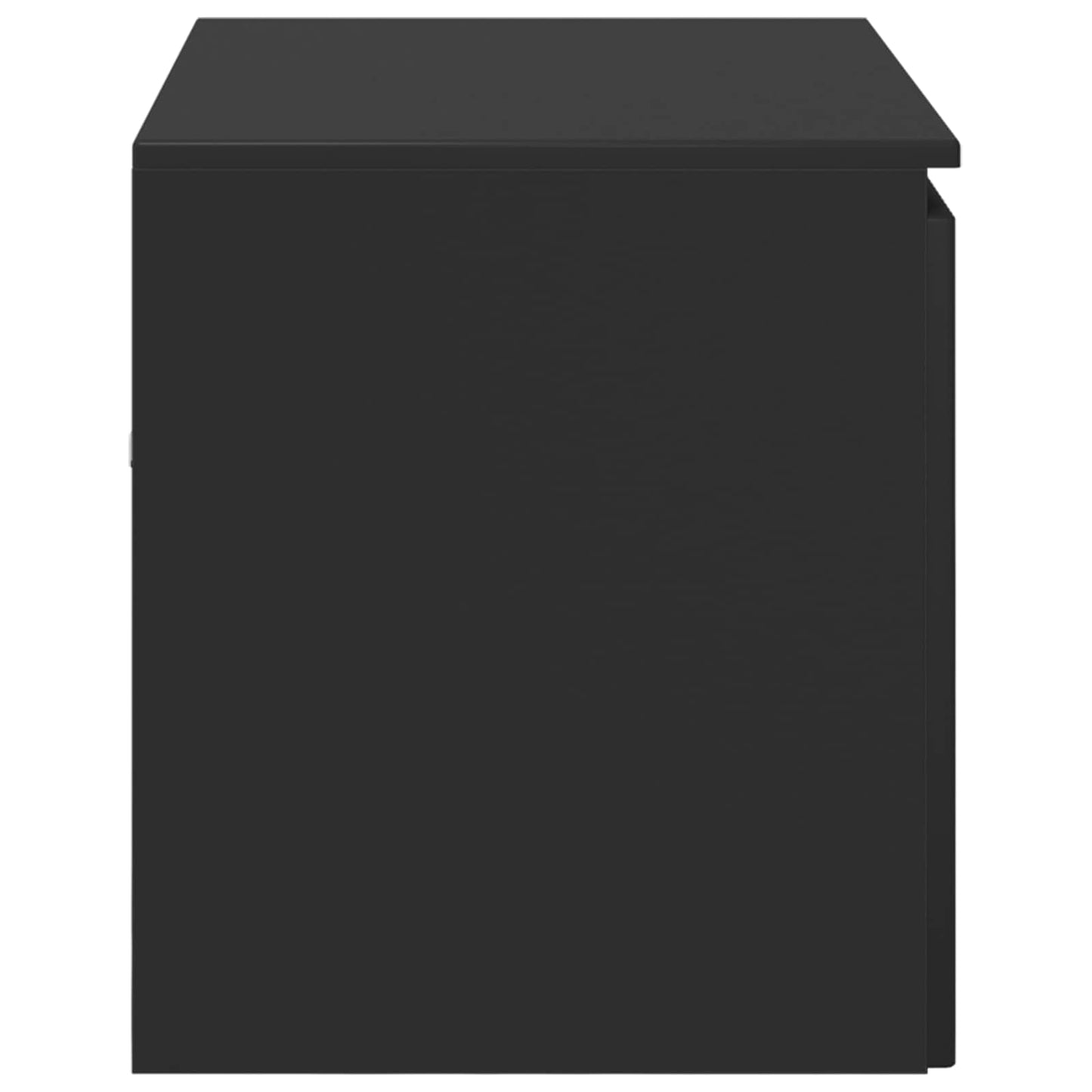 Wall-mounted Bathroom Cabinet Black 62.5 x 44.5 x 50 cm