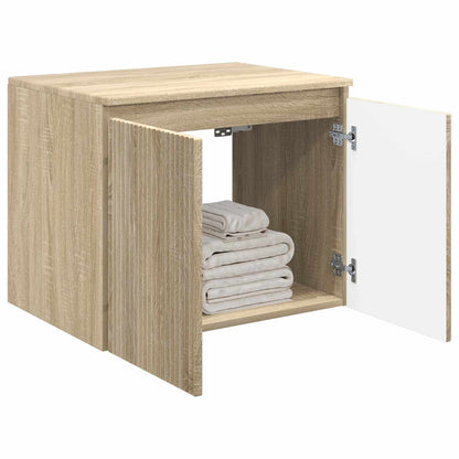 Wall-mounted Bathroom Cabinet Sonoma Oak 62.5 x 44.5 x 50 cm
