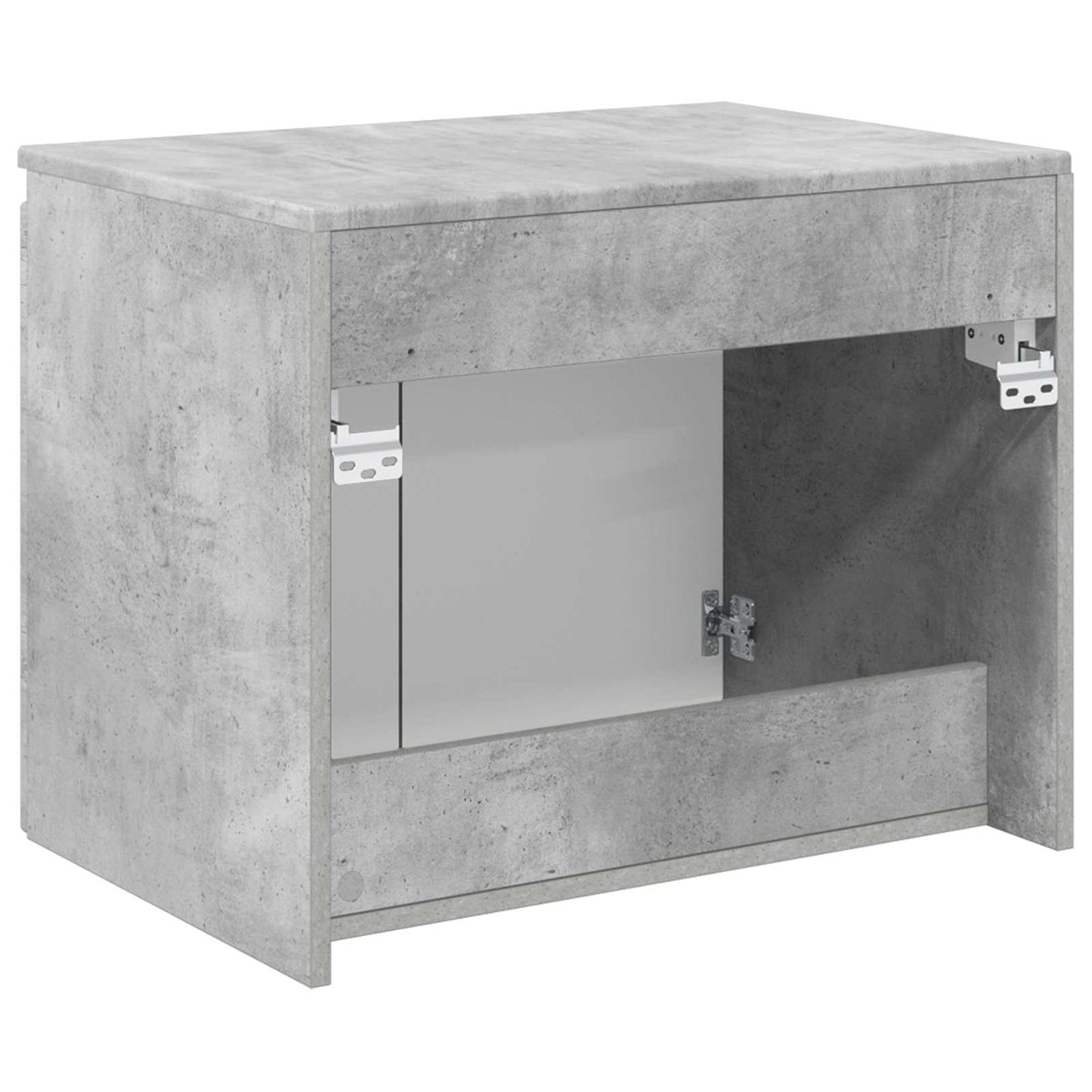Wall-mounted Bathroom Cabinet Concrete Grey 62.5 x 44.5 x 50 cm