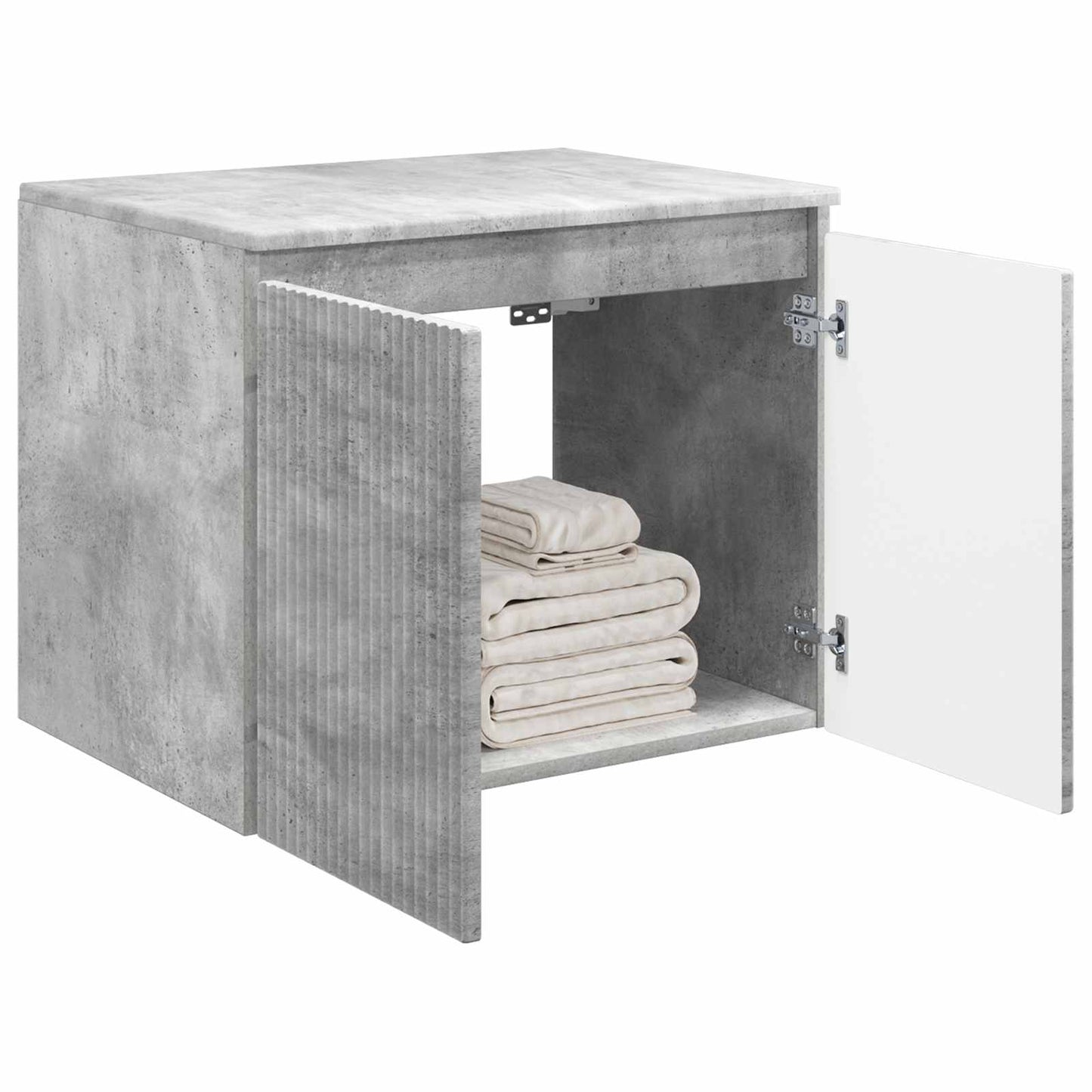 Wall-mounted Bathroom Cabinet Concrete Grey 62.5 x 44.5 x 50 cm