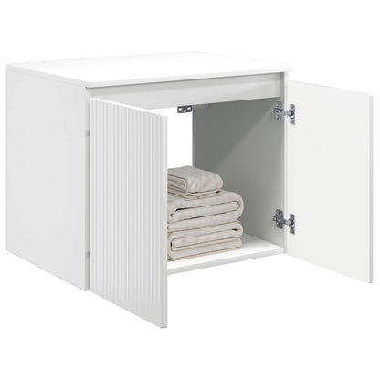 Wall-mounted Bathroom Cabinet High Gloss White