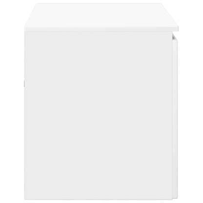 Wall-mounted Bathroom Cabinet High Gloss White