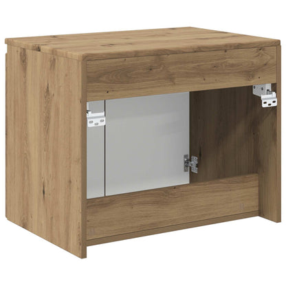 Wall-mounted Bathroom Cabinet Artisan Oak 62.5 x 44.5 x 50 cm