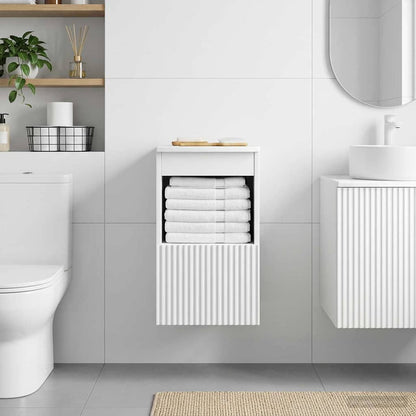 Bathroom Cabinet White 30 x 35 x 50 cm Engineered Wood