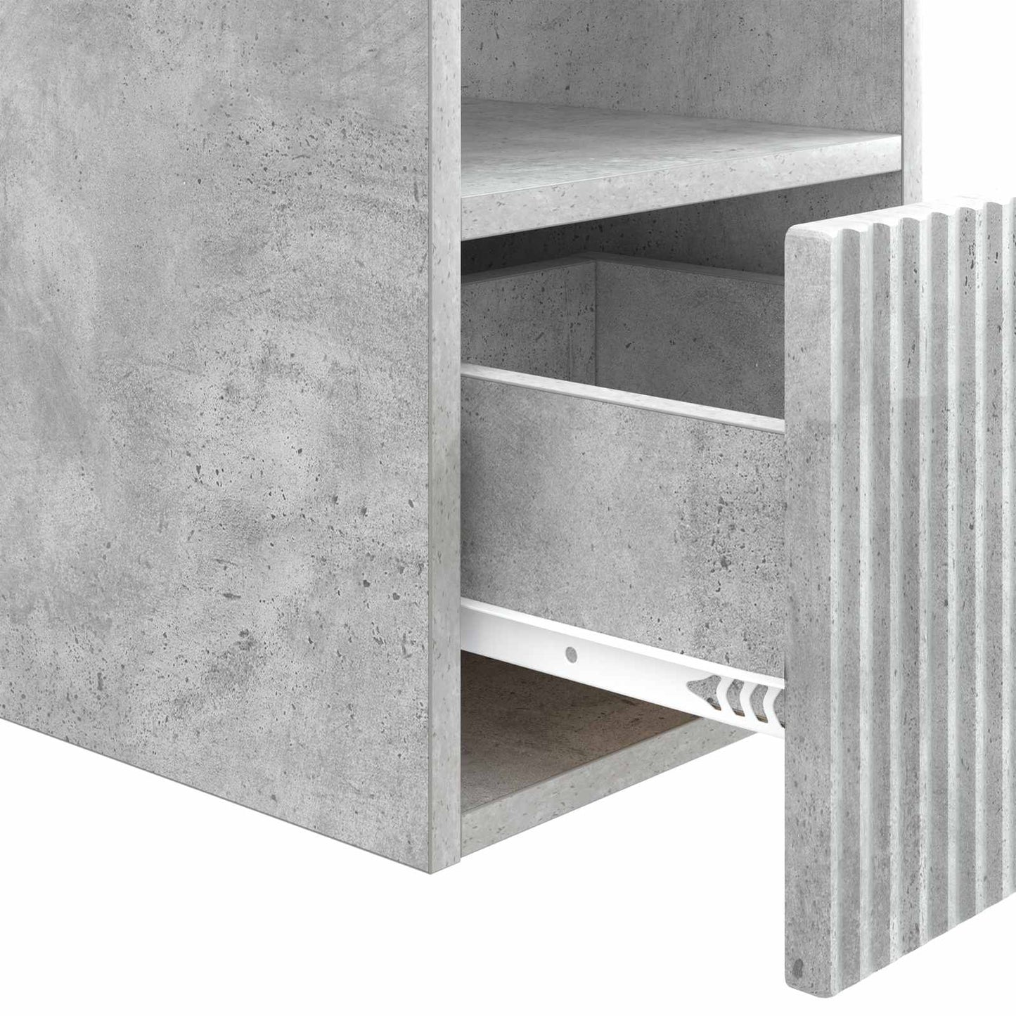 Bathroom Cabinet Concrete Grey 30 x 35 x 50 cm Engineered Wood