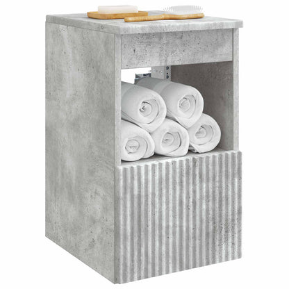 Bathroom Cabinet Concrete Grey 30 x 35 x 50 cm Engineered Wood