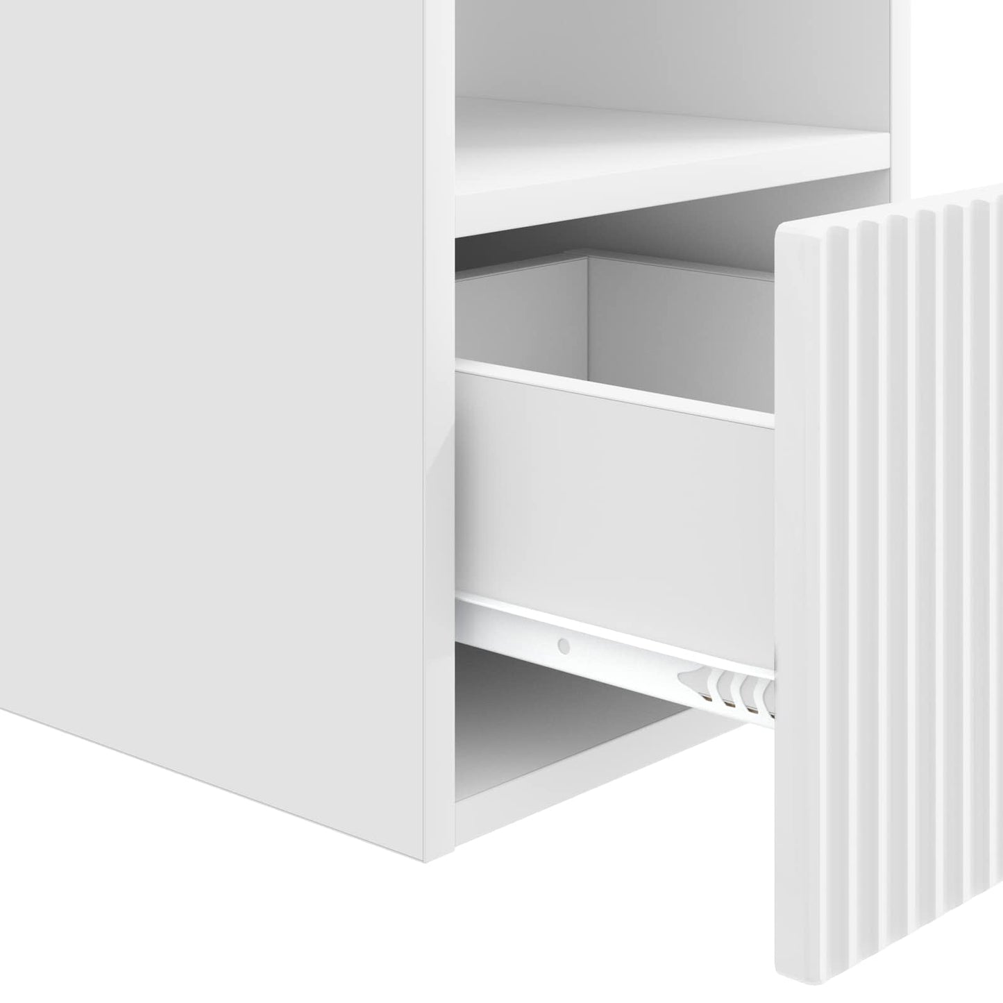 Bathroom Cabinet High Gloss White 30 x 35 x 50 cm