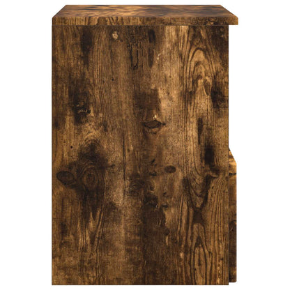 Bathroom Cabinet Smoked Oak 30 x 35 x 50 cm Engineered Wood
