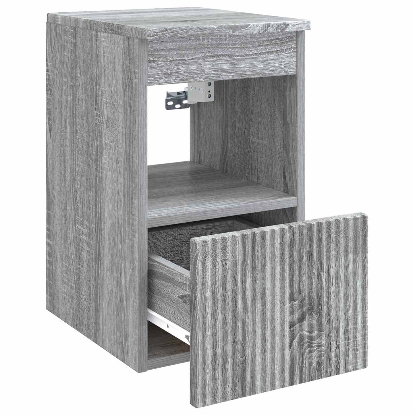 Bathroom Cabinet Grey Sonoma 30 x 35 x 50 cm Engineered Wood