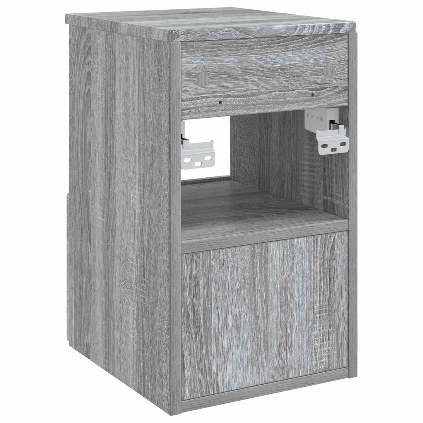 Bathroom Cabinet Grey Sonoma 30 x 35 x 50 cm Engineered Wood
