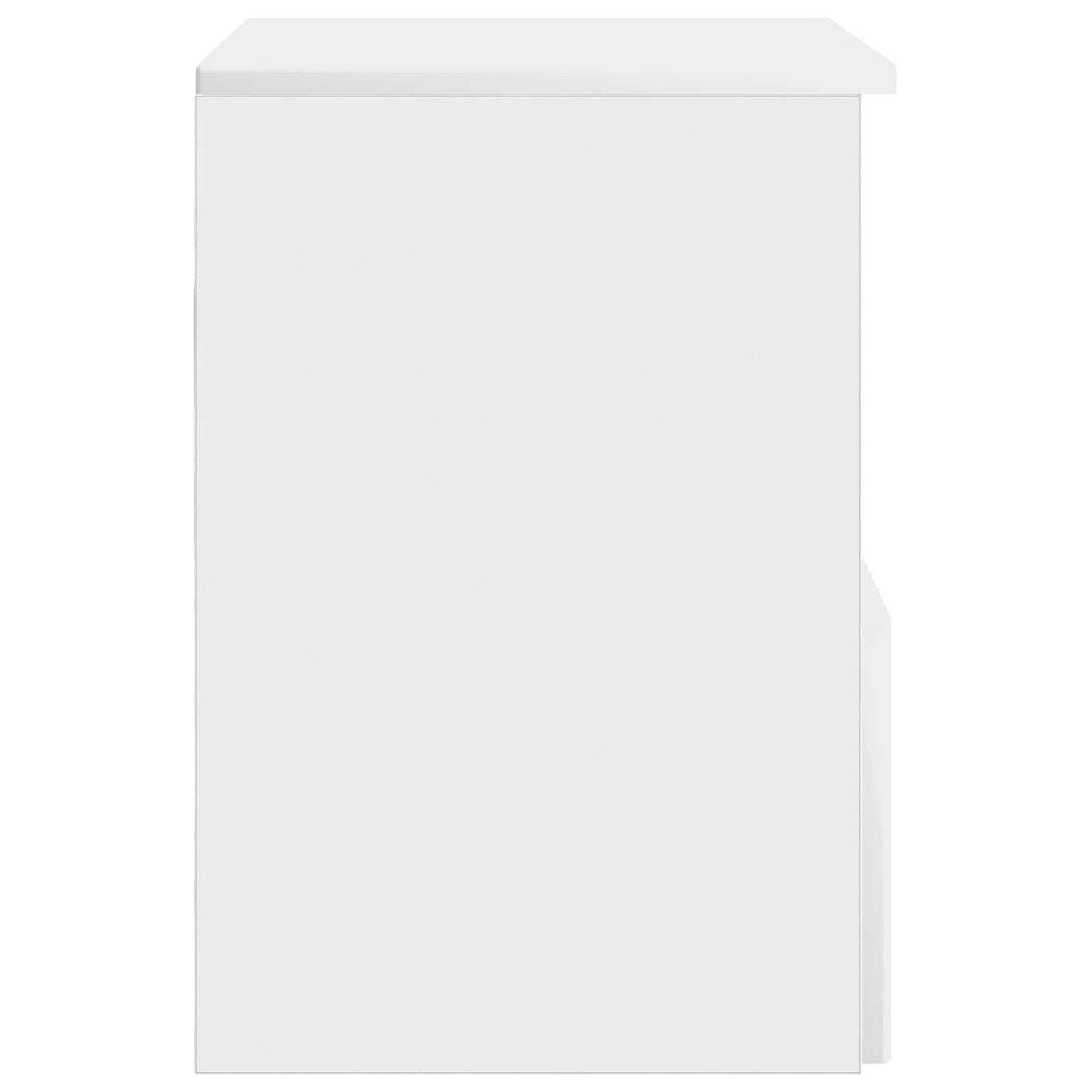 Bathroom Cabinet High Gloss White 30 x 41 x 50 cm