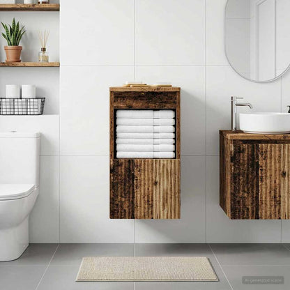 Bathroom Cabinet Old Wood 30 x 41 x 50 cm Engineered Wood