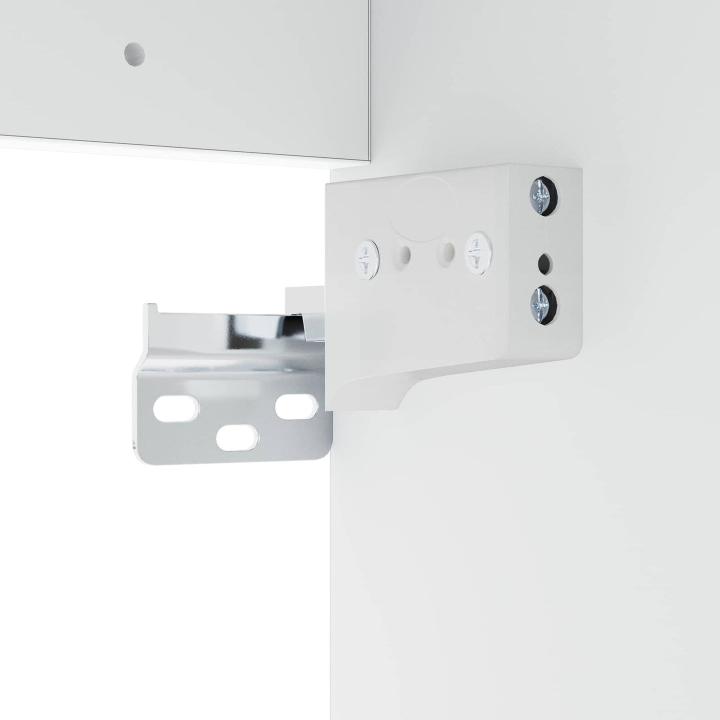 Bathroom Cabinet High Gloss White 30 x 44.5 x 50 cm