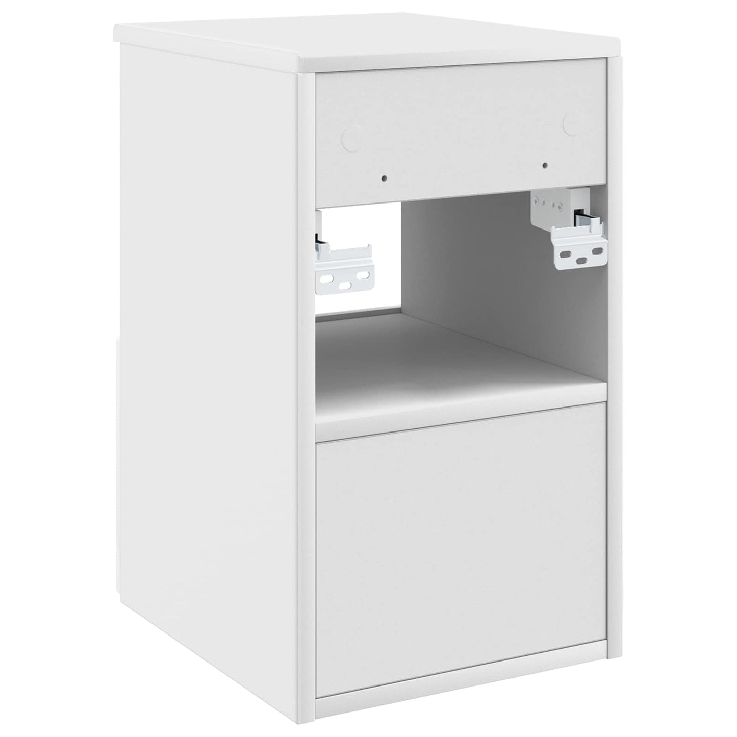 Bathroom Cabinet High Gloss White 30 x 44.5 x 50 cm