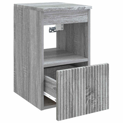 Bathroom Cabinet Grey Sonoma 30 x 44.5 x 50 cm Engineered Wood