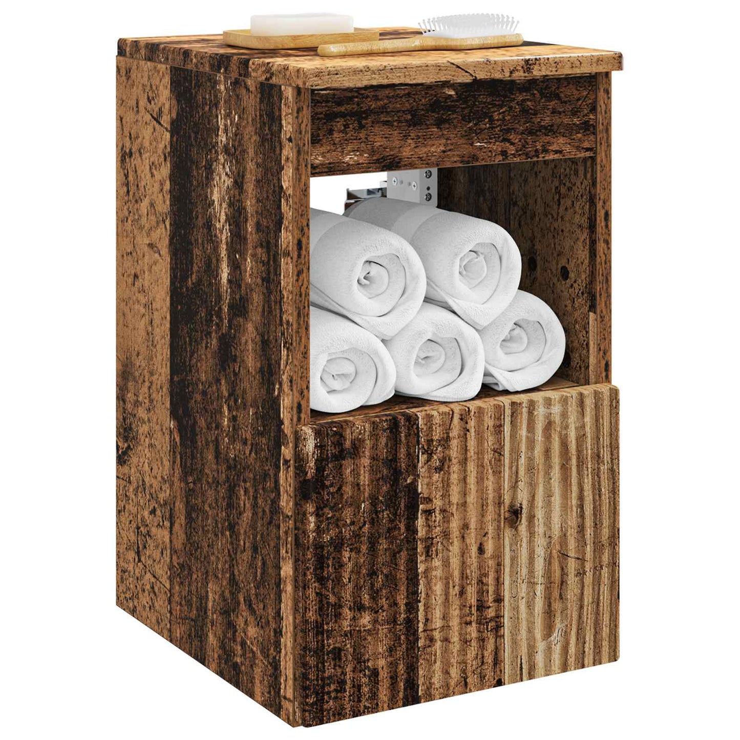 Bathroom Cabinet Old Wood 30 x 44.5 x 50 cm Engineered Wood