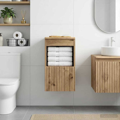 Bathroom Cabinet Artisan Oak 30 x 44.5 x 50 cm Engineered Wood