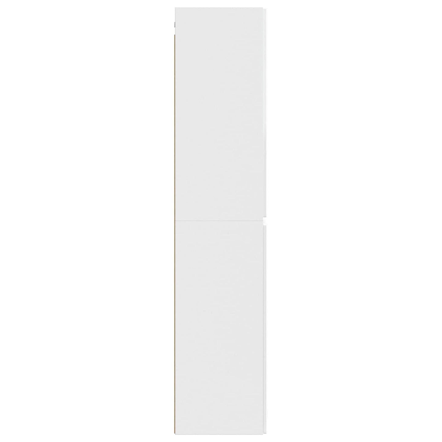 Wall-mounted Bathroom Cabinet High Gloss White