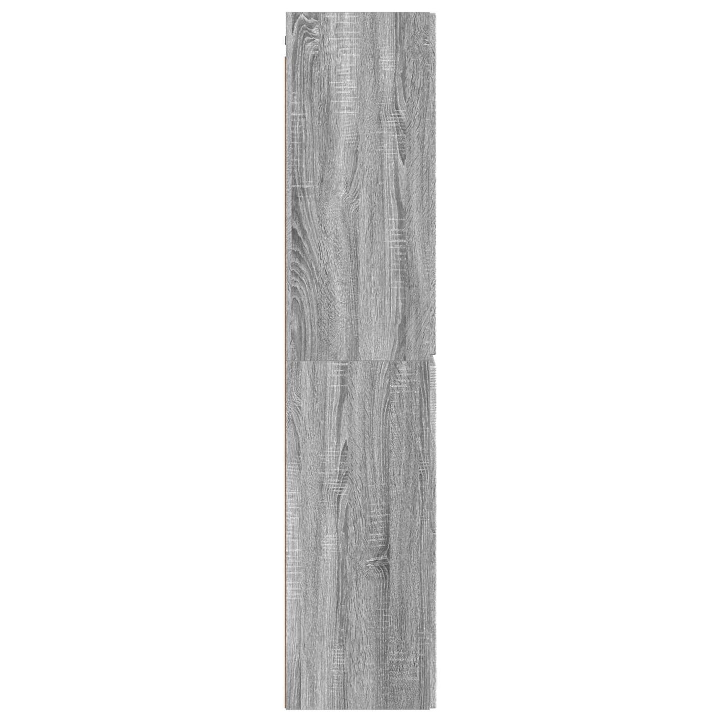 Wall-mounted Bathroom Cabinet Grey Sonoma 33 x 34.5 x 160 cm
