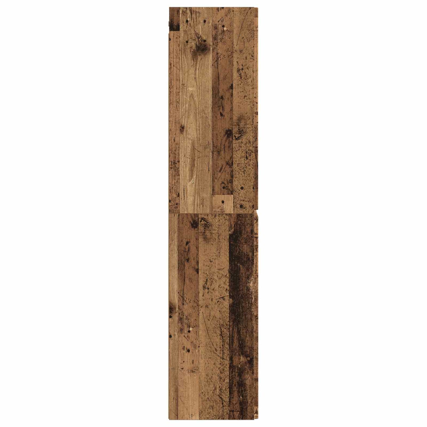 Wall-mounted Bathroom Cabinet Old Wood 33 x 34.5 x 160 cm
