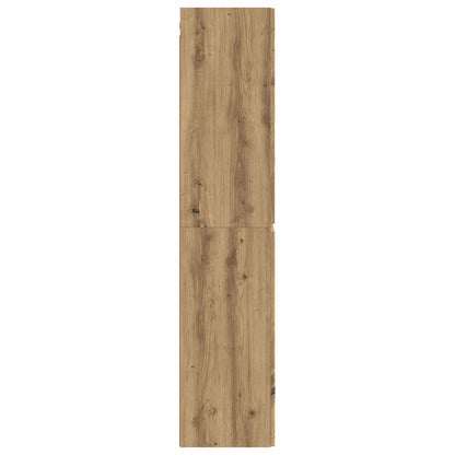 Wall-mounted Bathroom Cabinet Artisan Oak 33 x 34.5 x 160 cm
