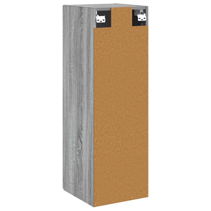 Wall-mounted Bathroom Cabinet Grey Sonoma 33 x 34.5 x 100 cm