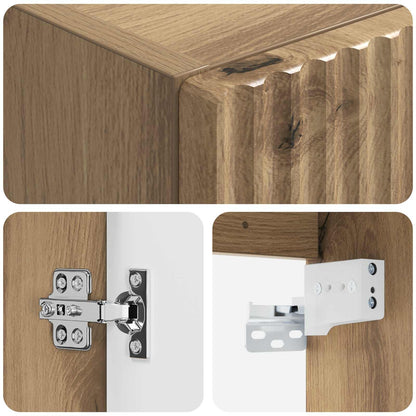 Wall-mounted Bathroom Cabinet Artisan Oak 33 x 34.5 x 60 cm