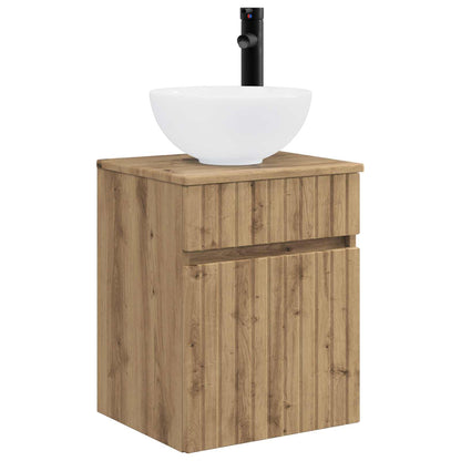 Wall-mounted Sink Vanity Artisan Oak 39 x 35 x 63 cm