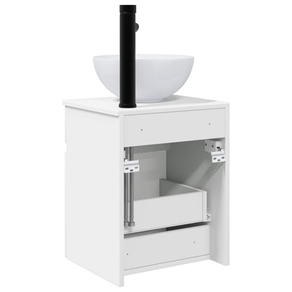 Wall-mounted Sink Vanity White 39 x 41 x 64.5 cm