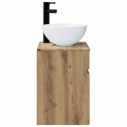 Wall-mounted Sink Vanity Artisan Oak 39 x 41 x 64.5 cm