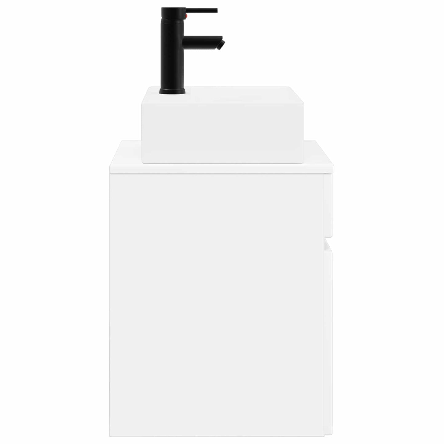 Wall-mounted Sink Vanity White 39 x 41 x 62.5 cm