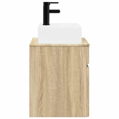 Wall-mounted Sink Vanity Sonoma Oak 39 x 41 x 62.5 cm