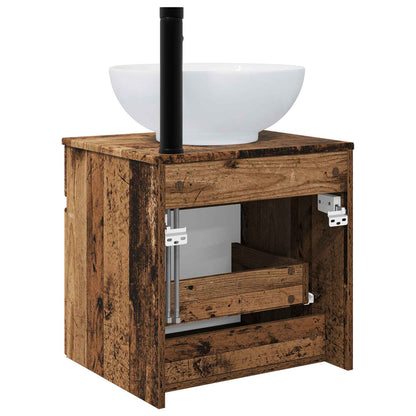 Wall-mounted Sink Vanity Old Wood 49 x 44.5 x 66.5 cm
