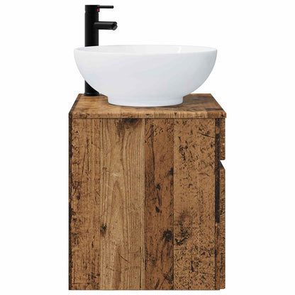 Wall-mounted Sink Vanity Old Wood 49 x 44.5 x 66.5 cm