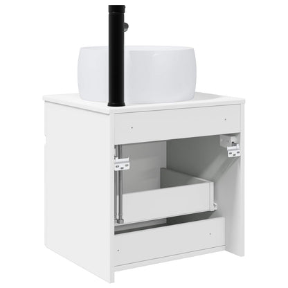 Wall-mounted Sink Vanity White 49 x 44.5 x 66 cm