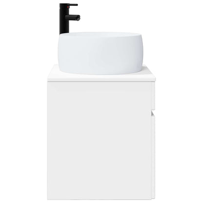 Wall-mounted Sink Vanity White 49 x 44.5 x 66 cm