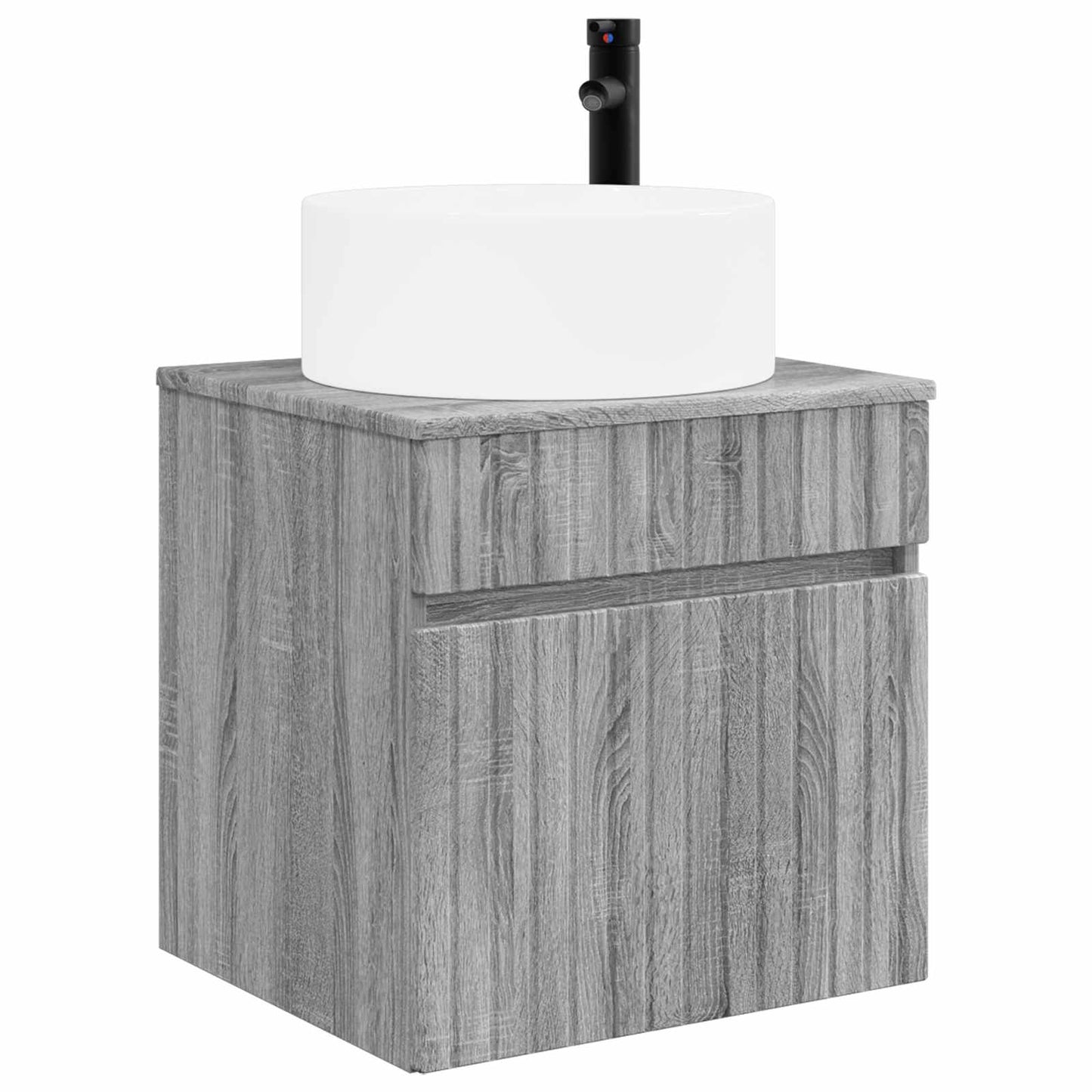 Wall-mounted Sink Vanity Grey Sonoma 49 x 44.5 x 65.5 cm