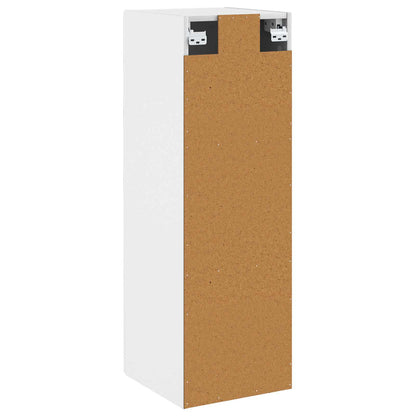 Wall-mounted Bathroom Cabinet White 33 x 34.5 x 100 cm