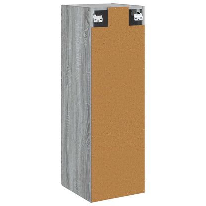 Wall-mounted Bathroom Cabinet Grey Sonoma 33 x 34.5 x 100 cm