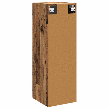 Wall-mounted Bathroom Cabinet Old Wood 33 x 34.5 x 100 cm