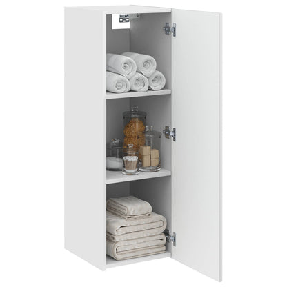 Wall-mounted Bathroom Cabinet White 33 x 34.5 x 60 cm